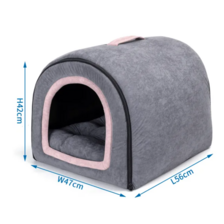 Nobleza dizajnová búda skladacia s vankúšom 56cm x 47cm x 42cm